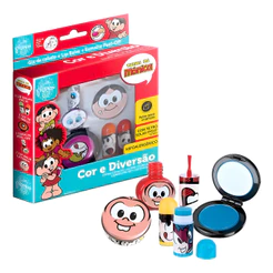 Kit Infantil Maquiagem 5 Peças Cor e Diversão Turma da Mônica – Hipoalergênico