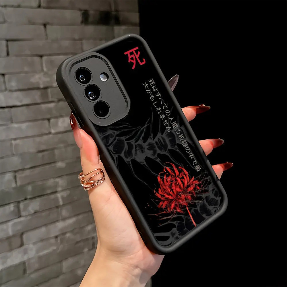 Capa de celular Tokyo Ghoul compatível com Samsung Galaxy A26 A36 A55 A35 A06 A16 A05 A14 A24 A34 A54 A15 A05s A25.