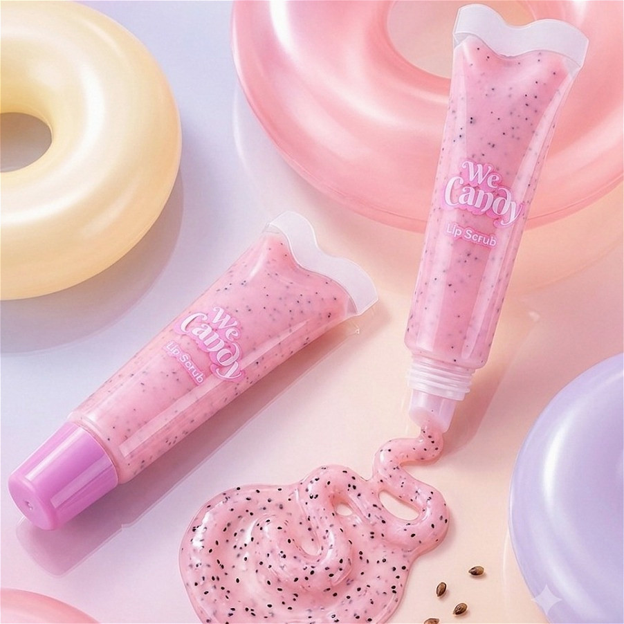 Esfoliante Labial Lip Scrub We Candy Vivai Doce Hidratante sem agredir a Boca