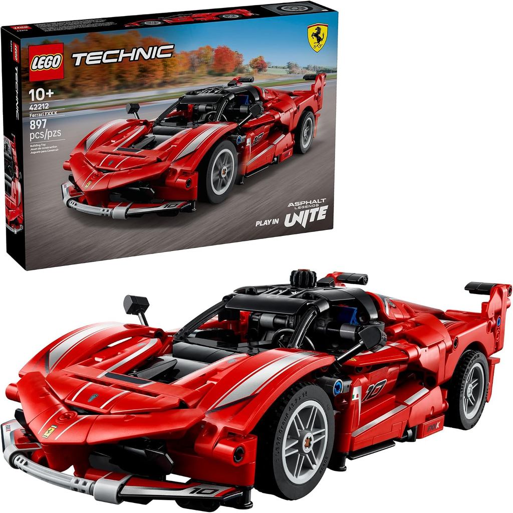 LEGO Technic Ferrari FXX K Toy Car - Building Toy for Girls & Boys, Ages 10+ - Cool Birthday Gift for Kids - Race Car Mo