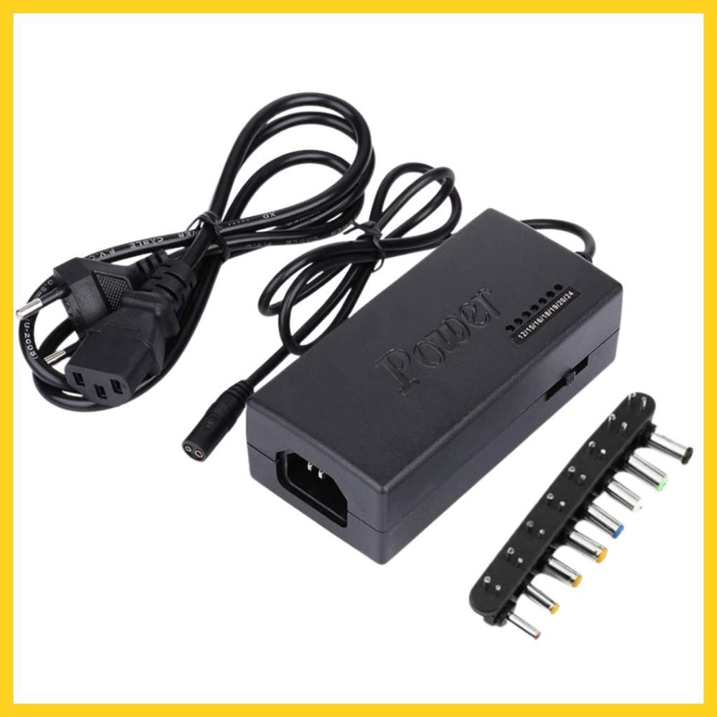 Fonte Carregador Universal para Notebook Laptop 120W Bivolt 110v-240v Regulável 12v-24v Com 10 Pç