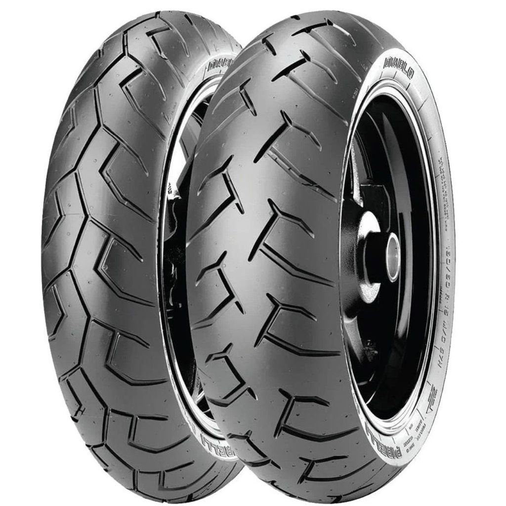Par PNEU 120/70r-17 160/60r-17 Diablo Pirelli CB750 Hornet ER6N Z650 CBR500R XJ6 MT03 NC700X Bandit Monster 695 F650 S/C