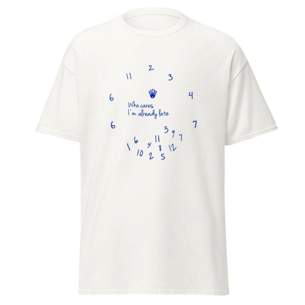 Camiseta Masculina Rolex Abuzze Estilo Premium em Algodão Confortável e Moderno para Homens