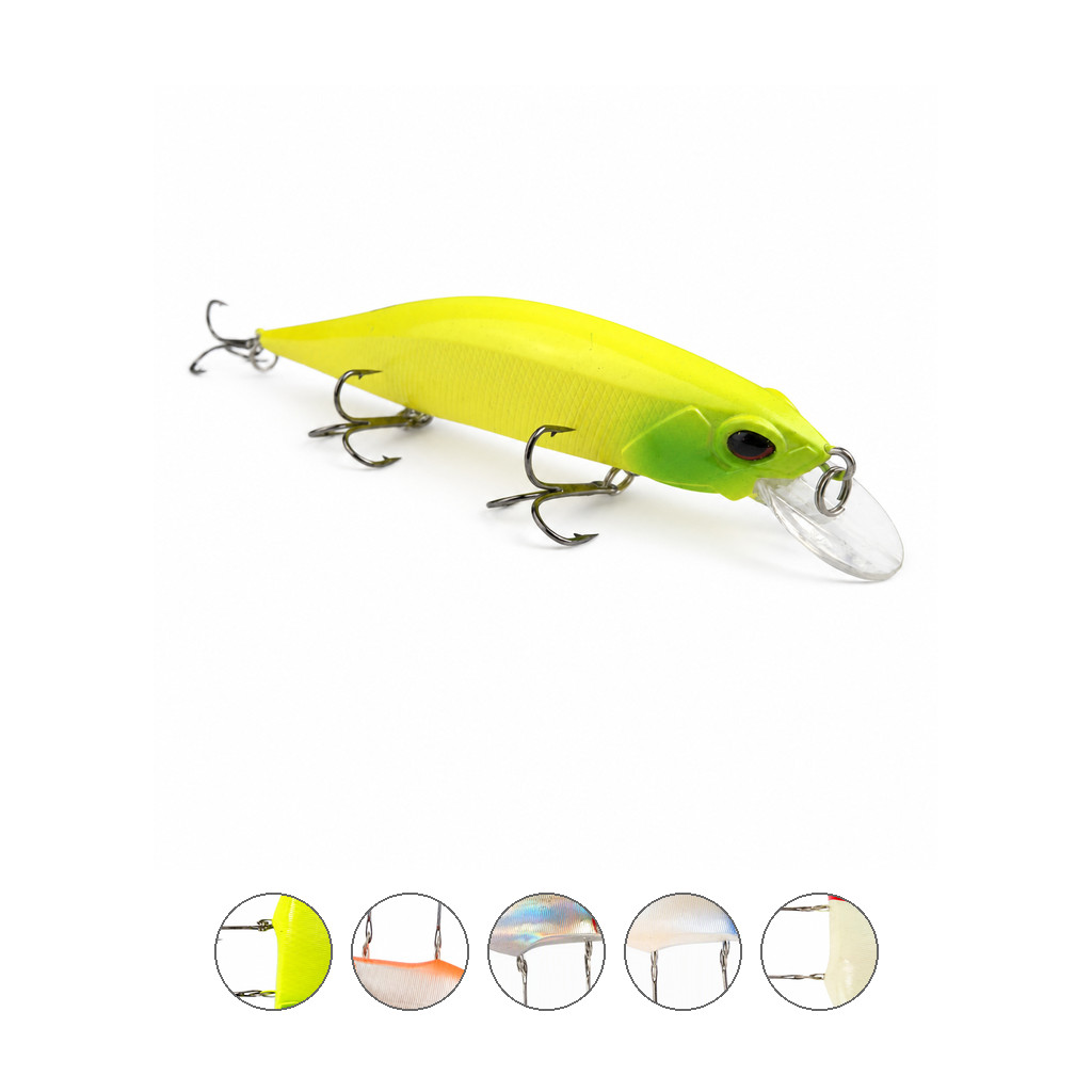 Dorado  Isca artificial De Pesca Flutuante 12mm 15 g Mminnow Para