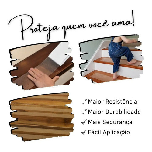 Fita Antiderrapante Transparente 50 Mm X 5 M Para Piso Vonder — imagem 2 de 2