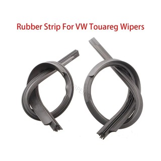 1 Conjunto Para Vw Touareg 2010-2023 Lâmina De Limpador De Carro Tira De Borracha Recarga Acessórios De Limpadores
