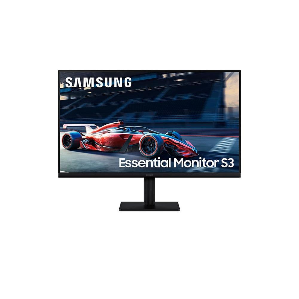 Monitor Gamer Samsung Essential S3 27", FHD, 100Hz, 5ms, IPS, HDMI e VGA, Preto 