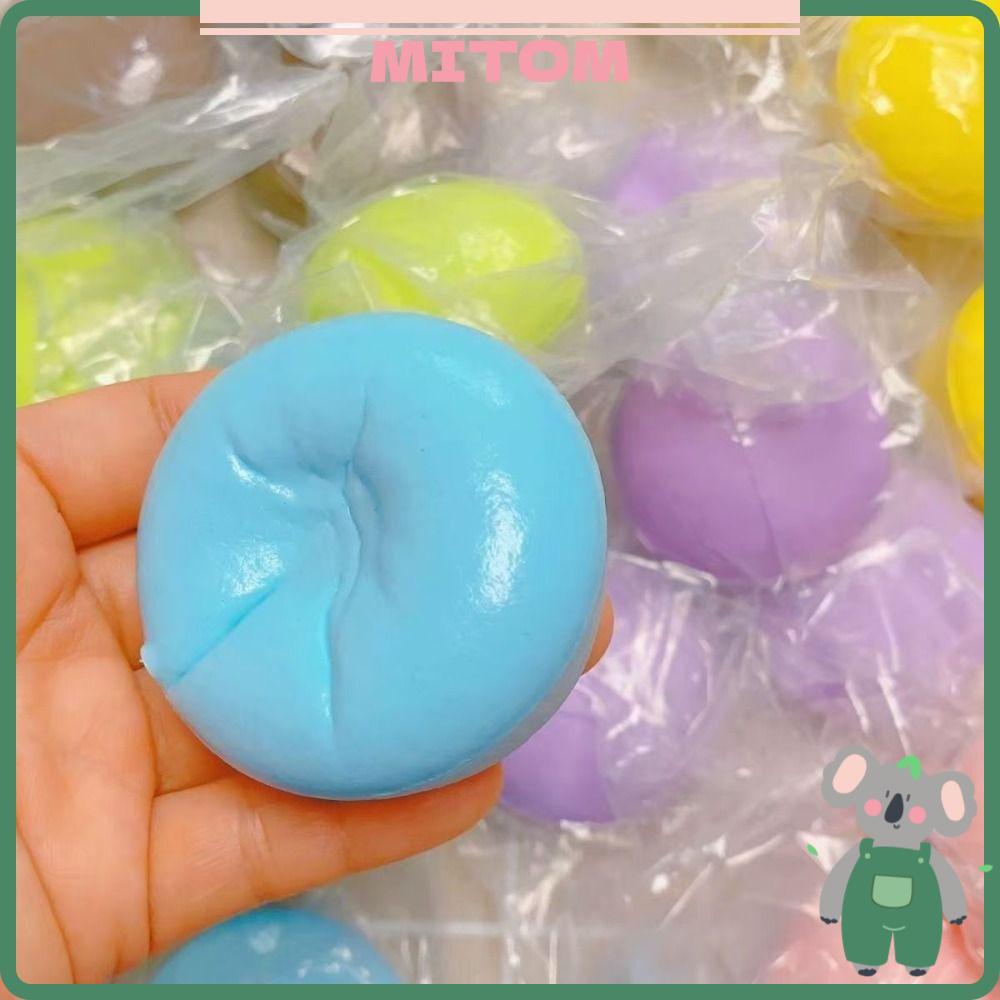 Brinquedos Do Aperto Pão De MITOM , Brinquedo Lento Da Descompressão Alívio Estresse Recuperação Pequeno Feito À Mão Pit