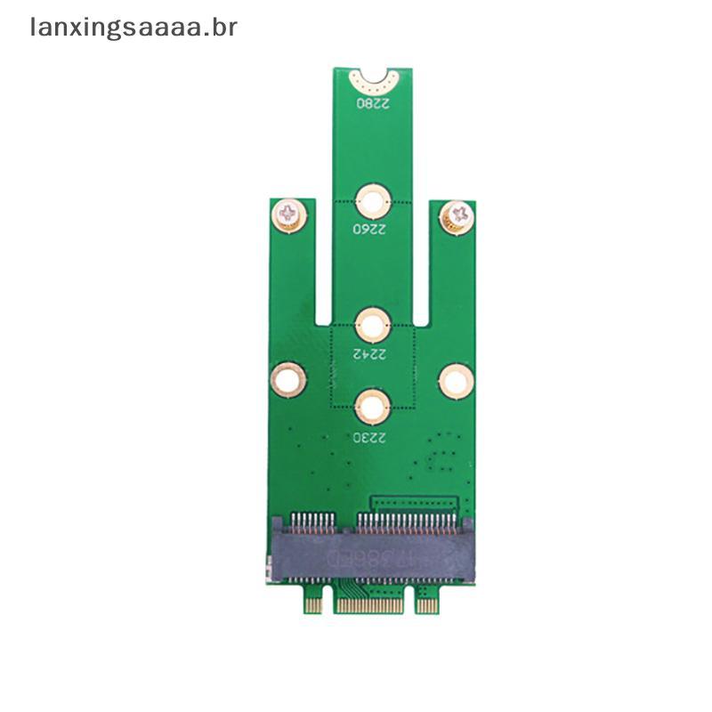 [LAXA] Chave NGFF M . 2 B Para MSATA Mini PCI-E Express SATA 3.0 SSD Suporta Slo