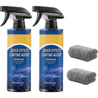 Polidor de Carro, Agente de Revestimento de Efeito Rápido, Spray de Revestimento para Brilho e Proteção do Carro, Proteç