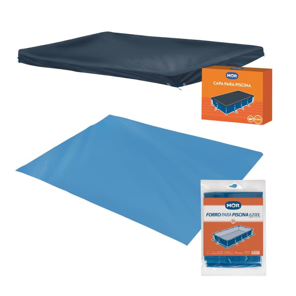 Capa e Forro para Piscina 6200 litros Mor — imagem 2 de 2