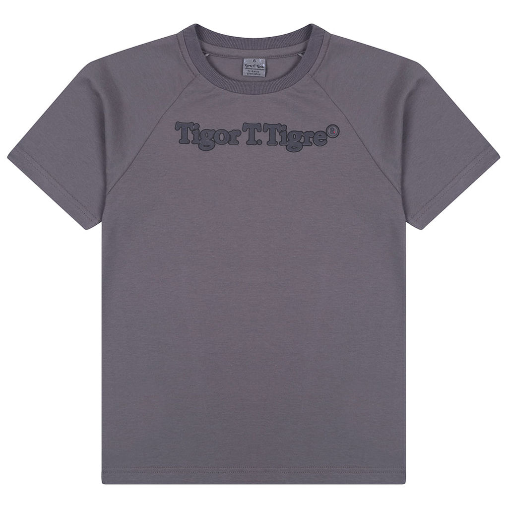 Camiseta Manga Curta Infantil Masculina Tigor T. Tigre