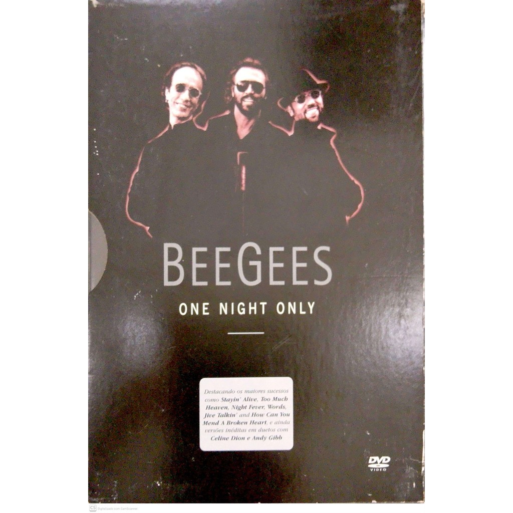 DVD BEEGEES - ONE NIGHT ONLY direção