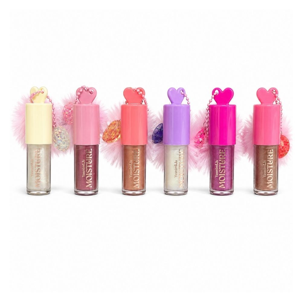 Kit c/6 Lip Gloss Shiny Moisture Yasmim&Ju