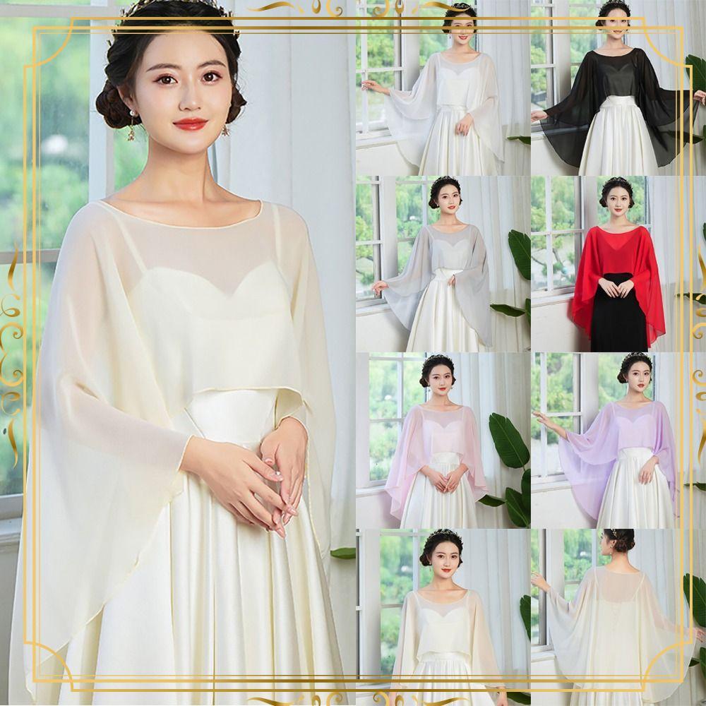 Xale De Noiva De Casamento DA-FACC , Multicolorido De Tule , Acessórios Capa Feminina