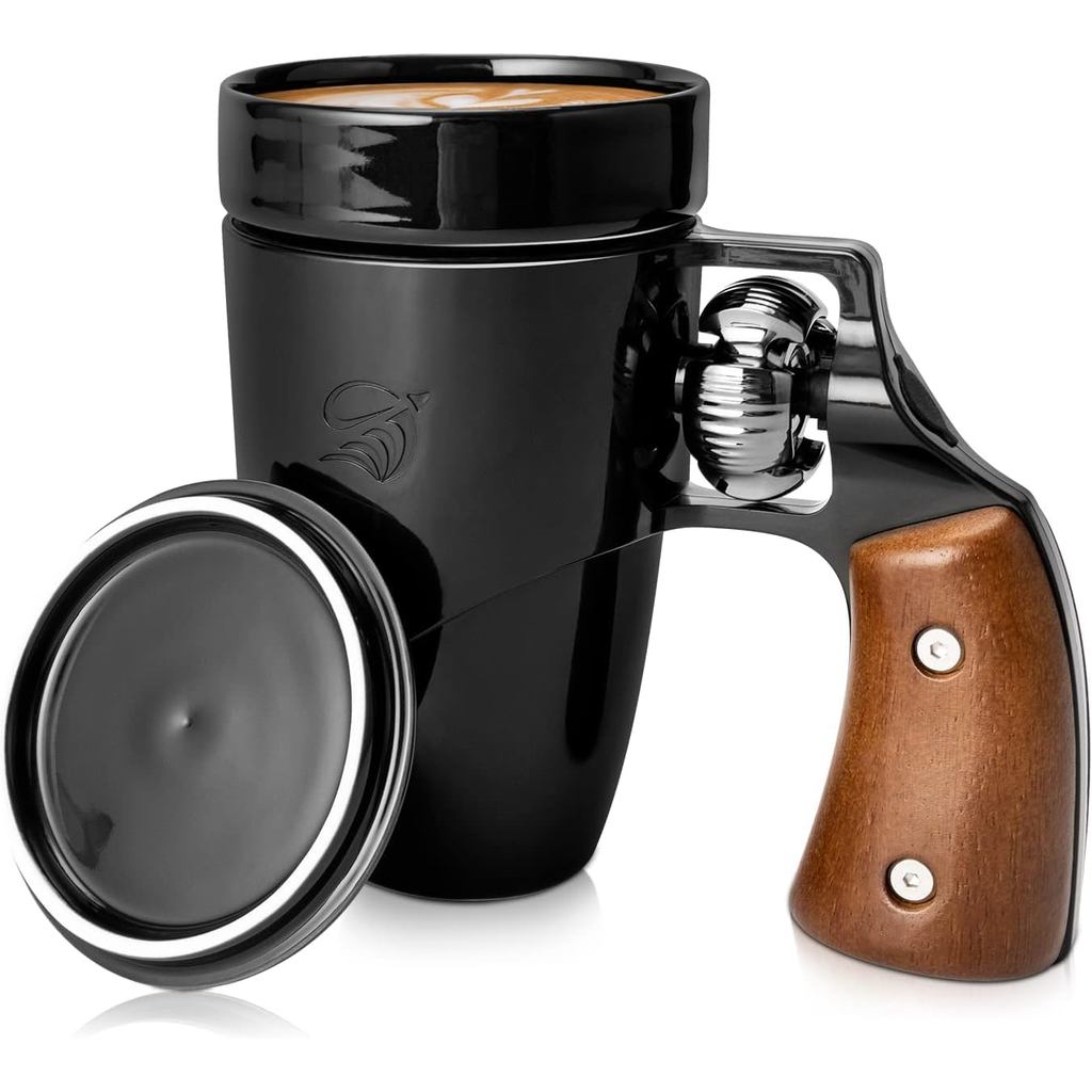 Caneca Pukomc Gun, caneca de cerâmica para café, presentes para o Dia dos Pais, SFAC.