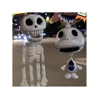 Halloween esqueleto brinquedo pingente crânio chaveiro halloween esqueleto esqueleto saco ornamentos