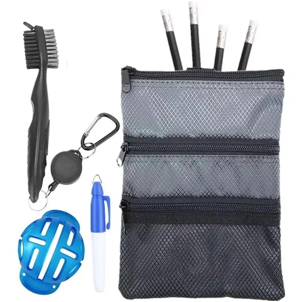 Saco De Armazenamento De Golfe FALLFORBEAUTYEJ , Portátil De Bola De Três Camadas , Bolsa À Prova D'água Durável