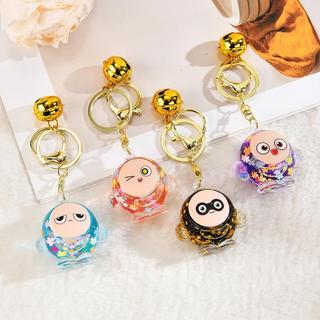 Ovo Jack festa bonito Glitter chaveiro pingente feminino saco pingente casal carro chaveiro requintado pequenas jóias
