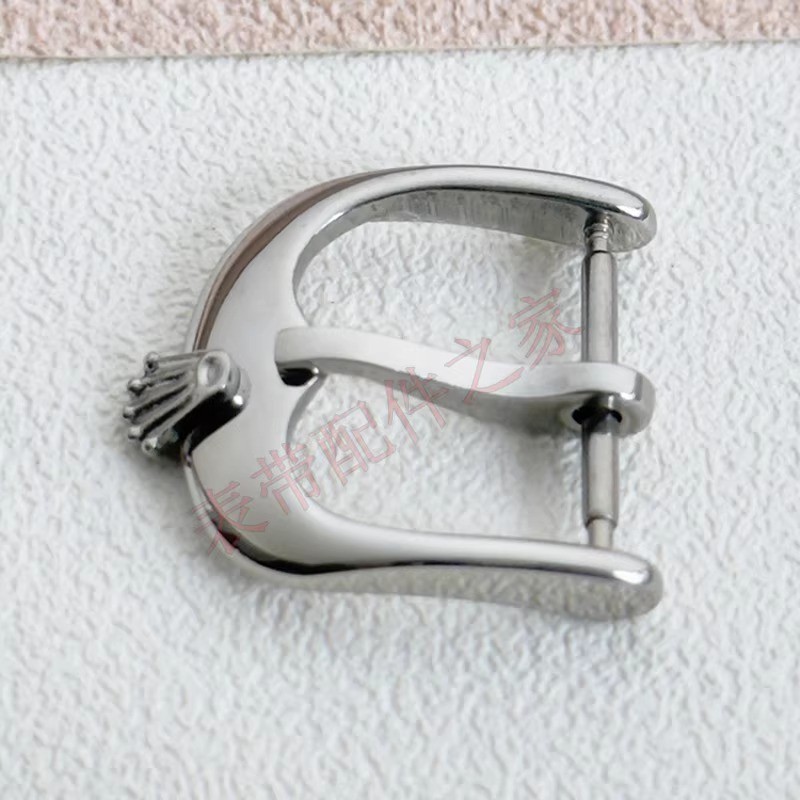 Adequado para Rolex Cellini Log Pin Buckle Substituto Fivela de cinto de aço inoxidável 16mm 18mm