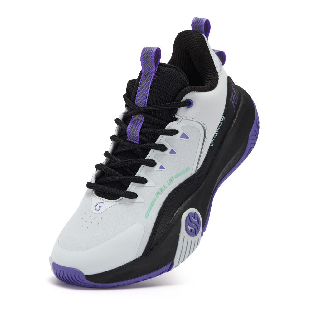 Tênis 361 AG PULL UP Basquete Masculino Cinza e Preto — imagem 2 de 2