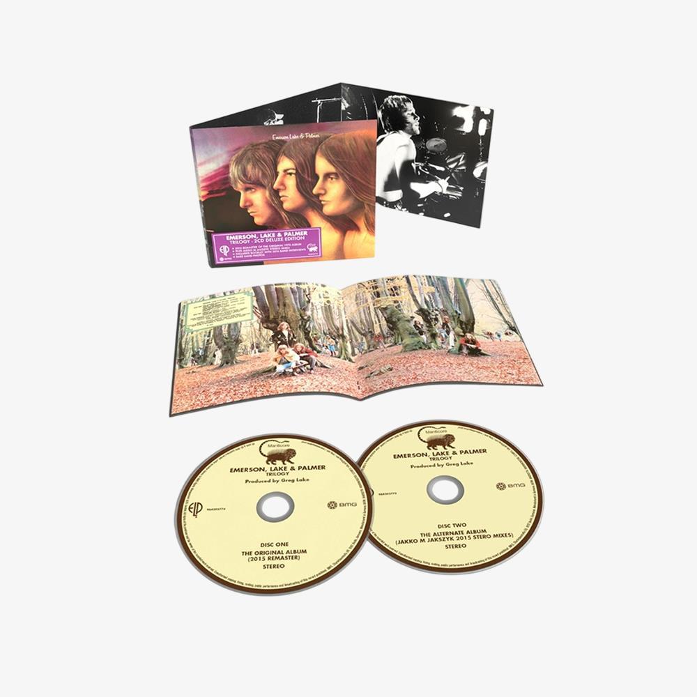 CD Emerson, Lake & Palmer - Trilogy (2CD) - Importado