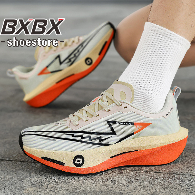 Nova Placa De Carbono Profissional Tênis Corrida Maratona Moda Sapatos Para Homem E Mulher 44