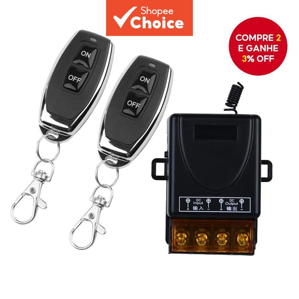 Interruptor Sem Fio RF 433Mhz , AC 110V 220V , Relé De Alta Corrente , Motor De Aparelho Elétrico , Receptor LED Para Po