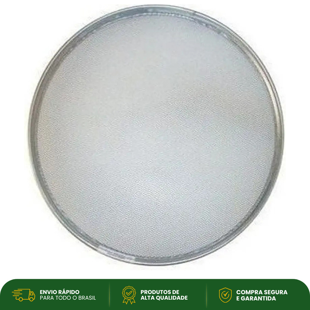 Peneira para Feijão Aro Metálico 70 cm Mabelini PENFE70 Reforçada Malha 6