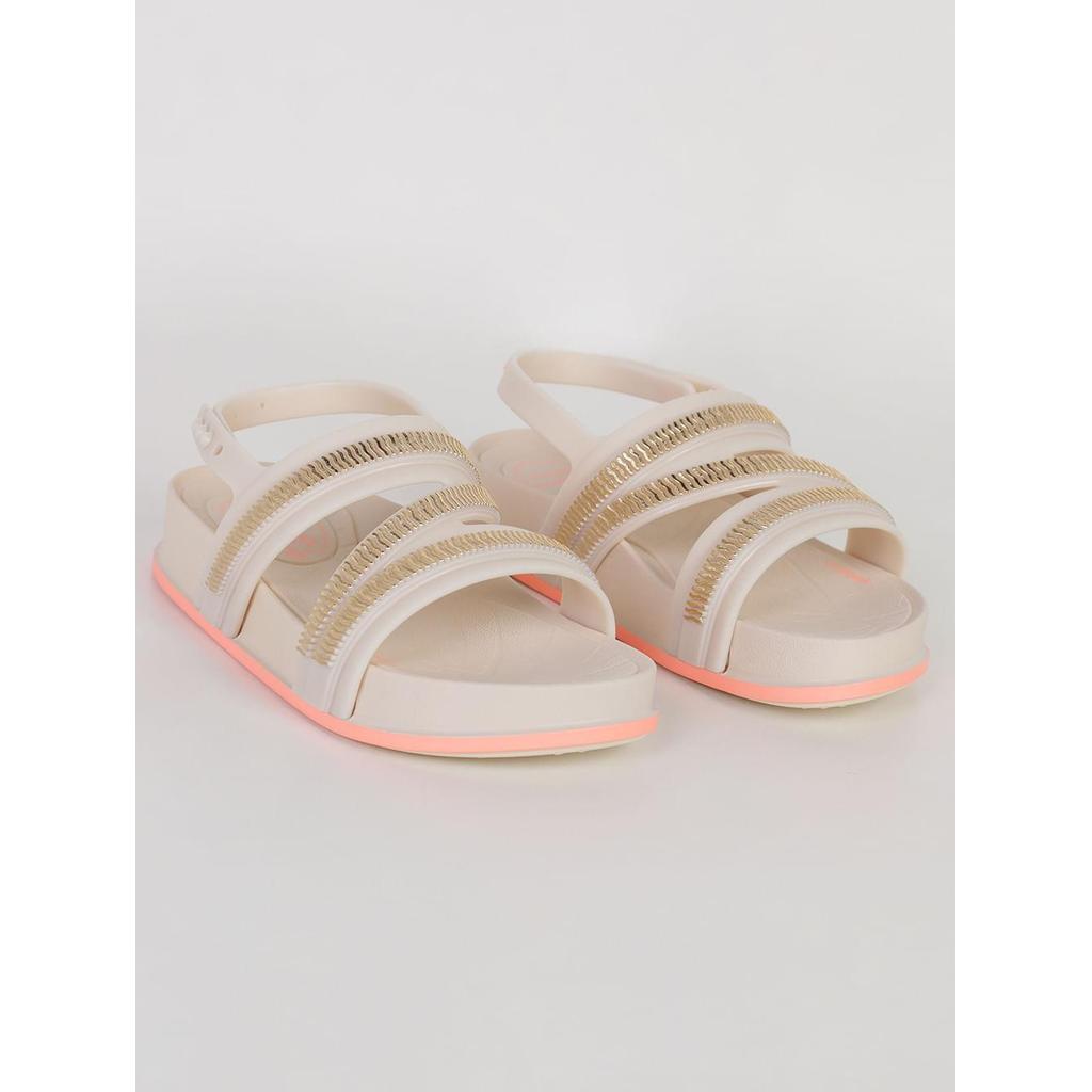 Sandália Ipanema Infantil Para Bebê Menina - OFF WHITE/DOURADO/ROSA CLARO — imagem 2 de 2