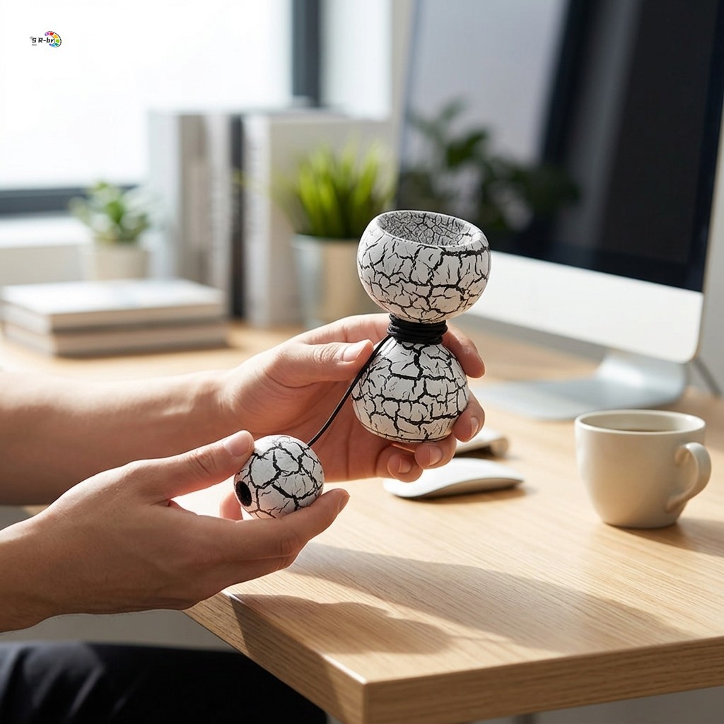 Habilidade De Dedo Kendama Brinquedo De Madeira Mão Olho Coordenação Treinamento Para Crianças Adultos Escritório Ao Ar 