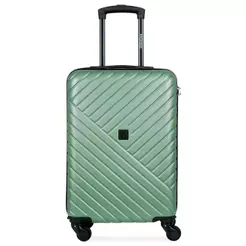 Mala de Bordo 10 kg ABS 4 Rodas Detroit Verde Claro