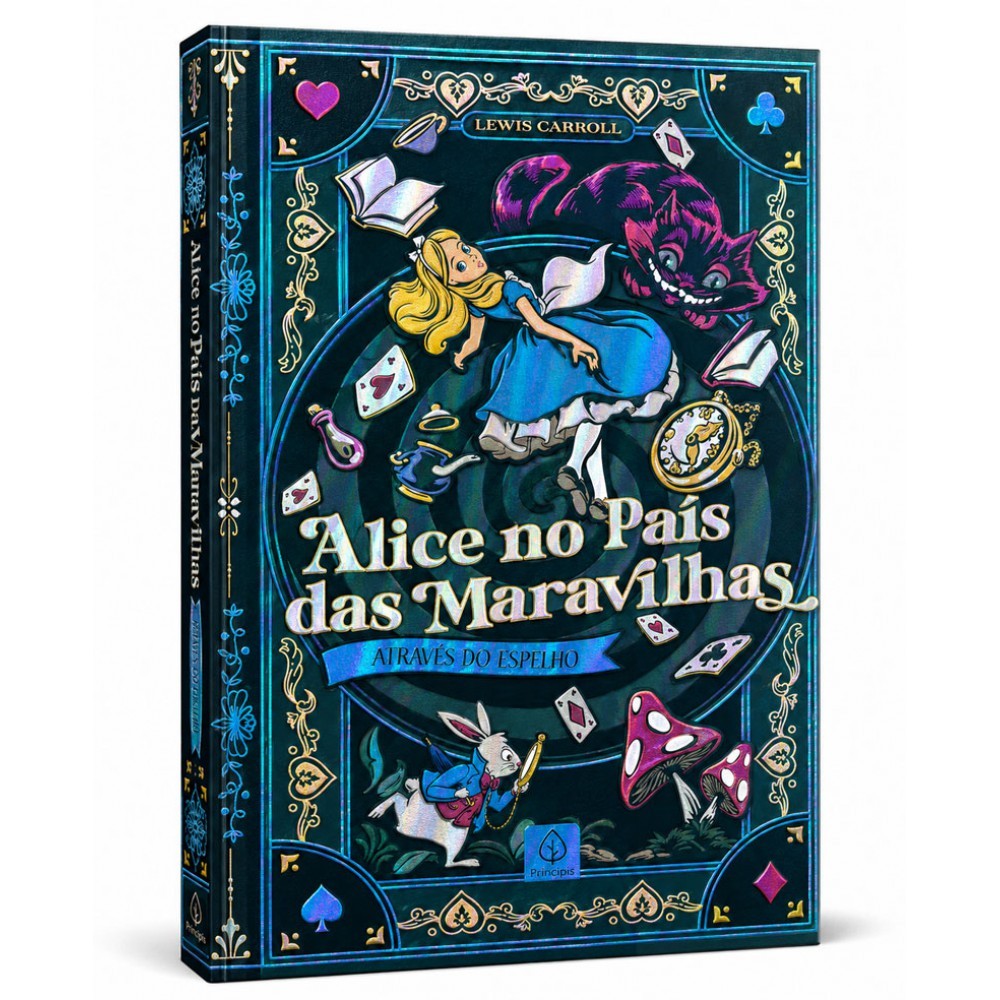 Livro Alice no país das maravilhas e através do espelho - Edição S
