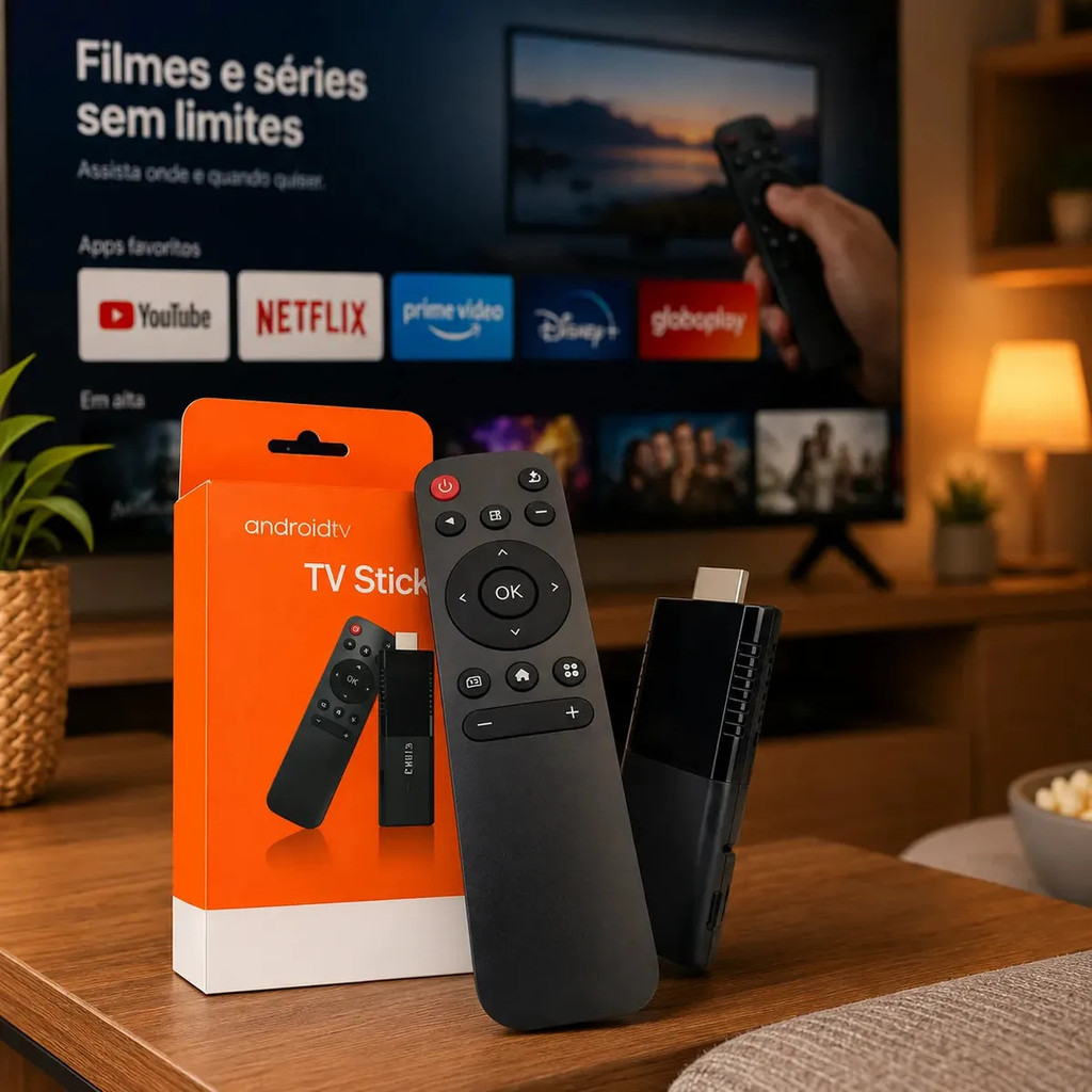 Tv Stick 4k Android Chromecast Smart Hdmi Wifi