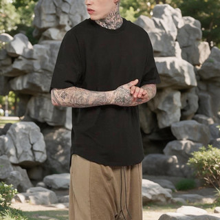 Homens Camisetas De Verão Manga Curta Masculino Em Torno Do Pescoço T Camisa Para Sólido Tshirts Swag HemTop Roupas De R