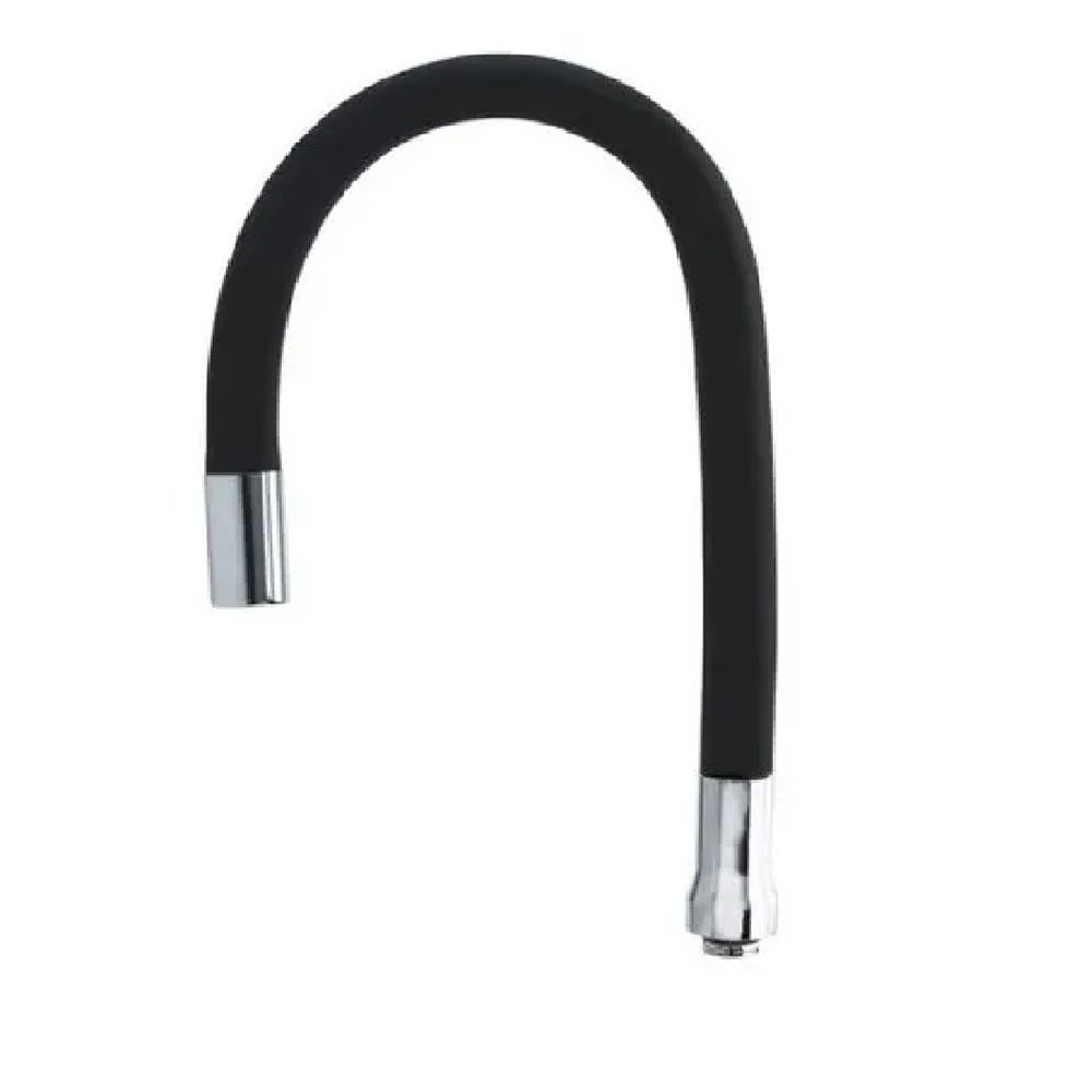 Tubo Gourmet Preto Reposição Torneira De Cozinha Parede/Mesa