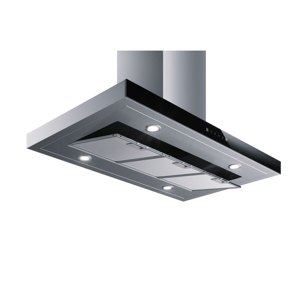 Coifa Tbox Ilha Brastemp 100cm cor Inox - BAF10AR — imagem 2 de 2