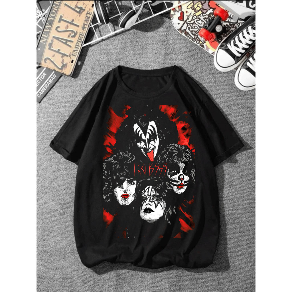 [Camiseta Premium em Algodão Puro]TAC Camiseta Banda Rock Camisa 100% Algodão Unissex Lançamento Envio Rápido Ref:36