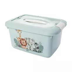 Caixa Multiuso Verde Safari Enxoval 5,2 L Plasútil