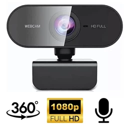Webcam  Câmera Full Hd 1080p Microfone Pc Notebook Home Office