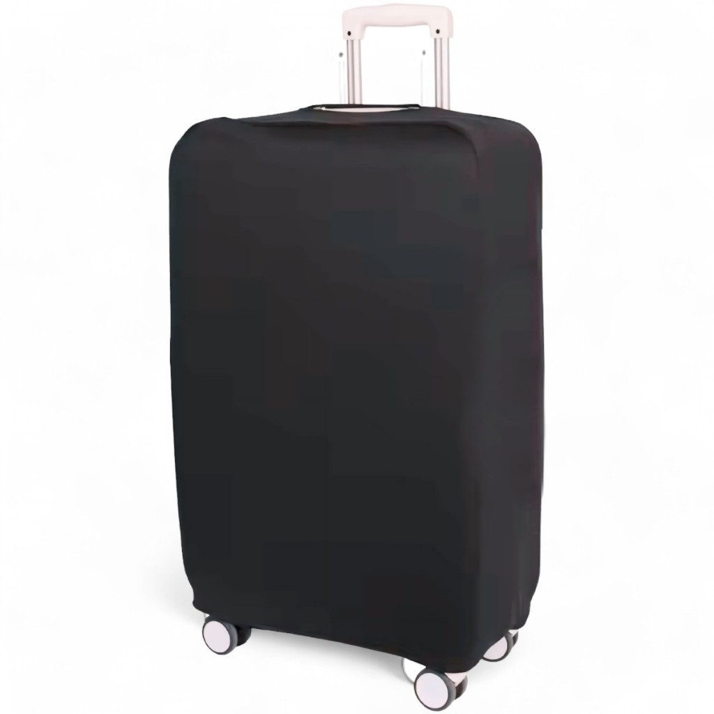 Capa Para Mala De Viagem Preta Premium Protetora de Bagagem P M G Segurança a Bordo e Despachada F P Ecom