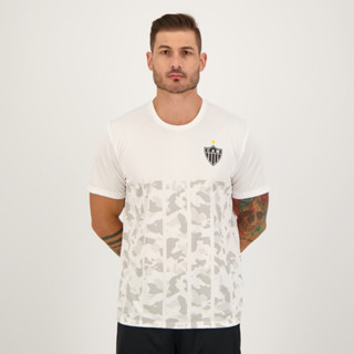 Camisa Atlético Mineiro Raise Branca em Oferta na Shopee