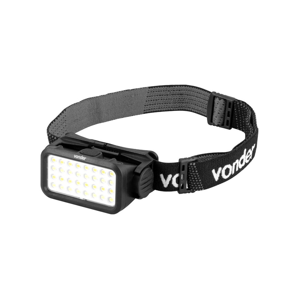 Lanterna de LED para cabeça recarregável LCV032 VONDER em Oferta na Shopee