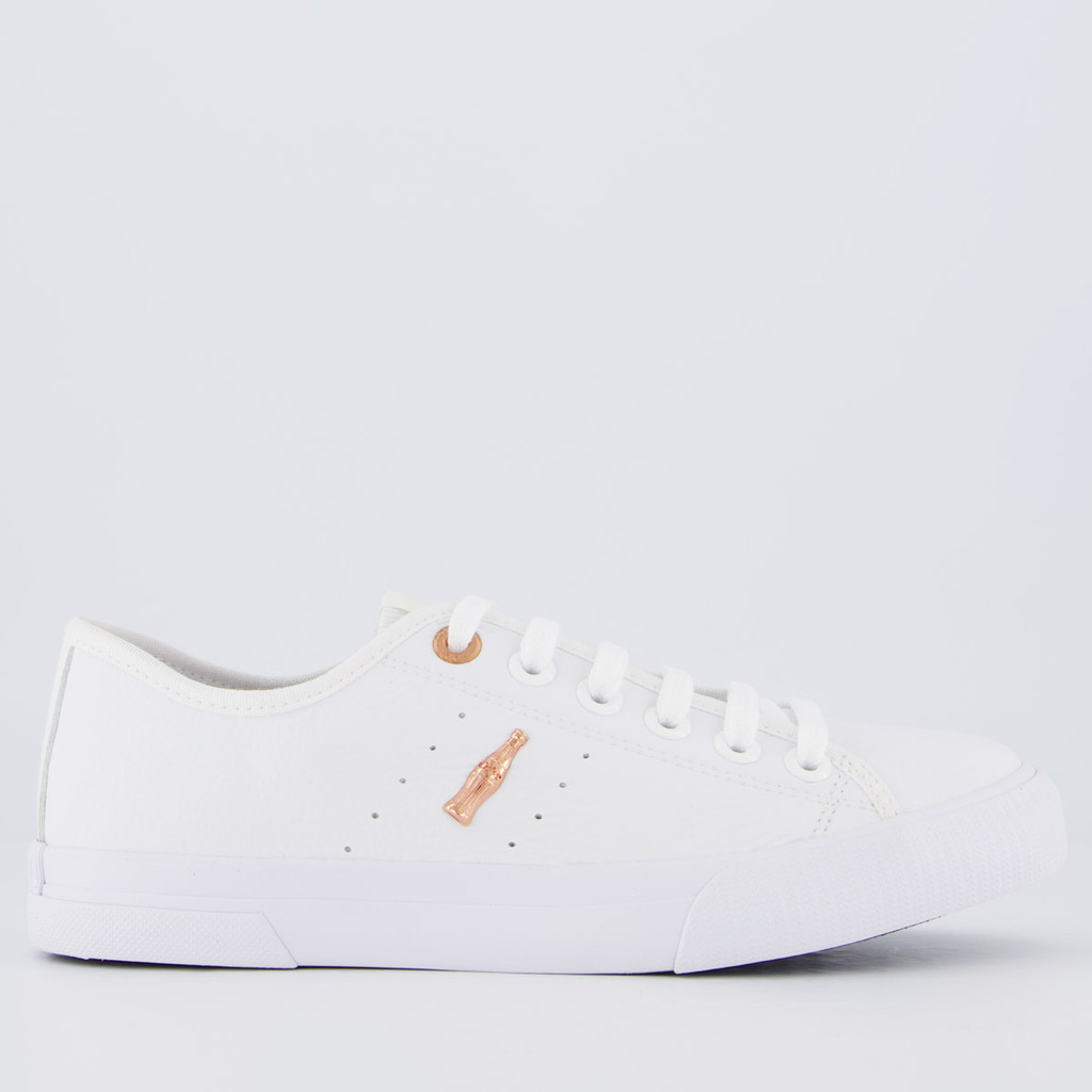 Tênis Coca Cola Flow Town Feminino Branco em Oferta na Shopee