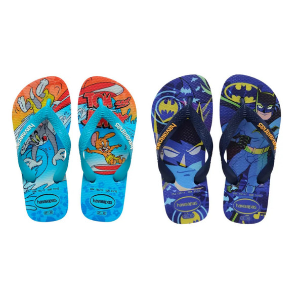 CHINELO SANDALIA HAVAIANAS KIDS TOP WARNER FUN ORIGINAL C/NF