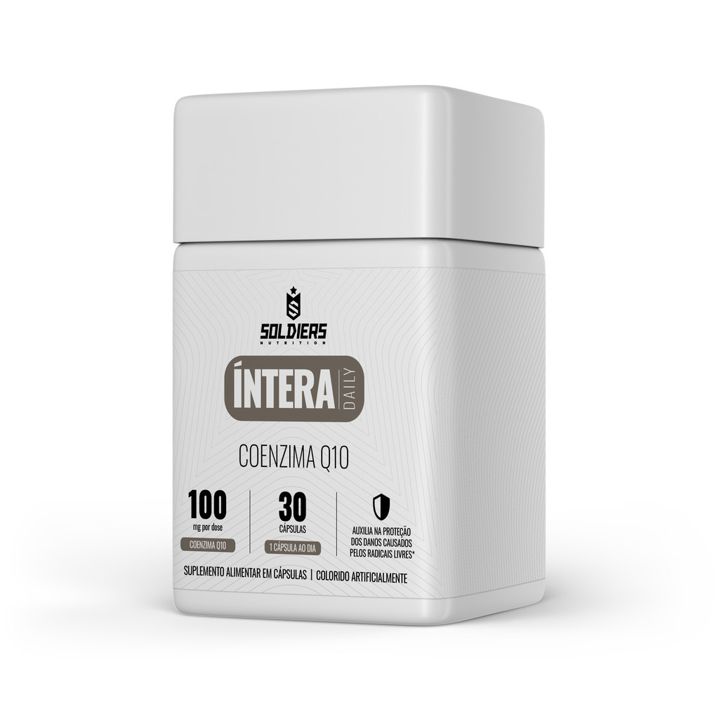 Coenzima Q10 Íntera Daily  Antioxidante e Saúde Celular - Soldiers Nutrition em Oferta na Shopee