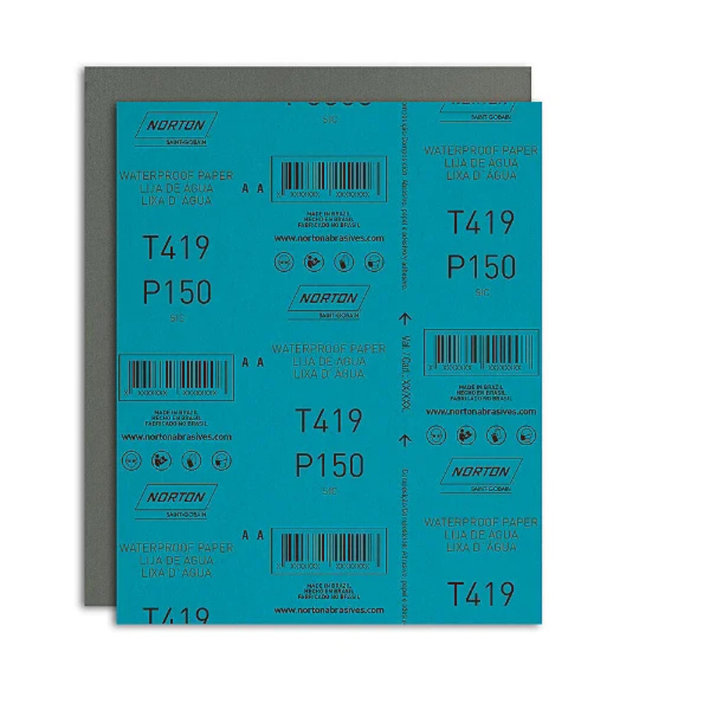 FOLHA DE LIXA 230X280MM P150 -NORTON