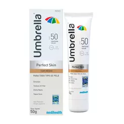Protetor Solar Facial Umbrella Perfect Skin FPS50 Tom Médio 50g