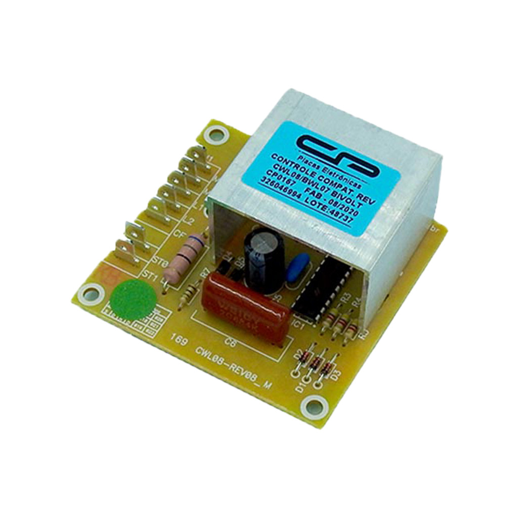 Placa Lavadora Brastemp Consul Reversao Cwl08 Bwl07 Biv Cp - 326046994