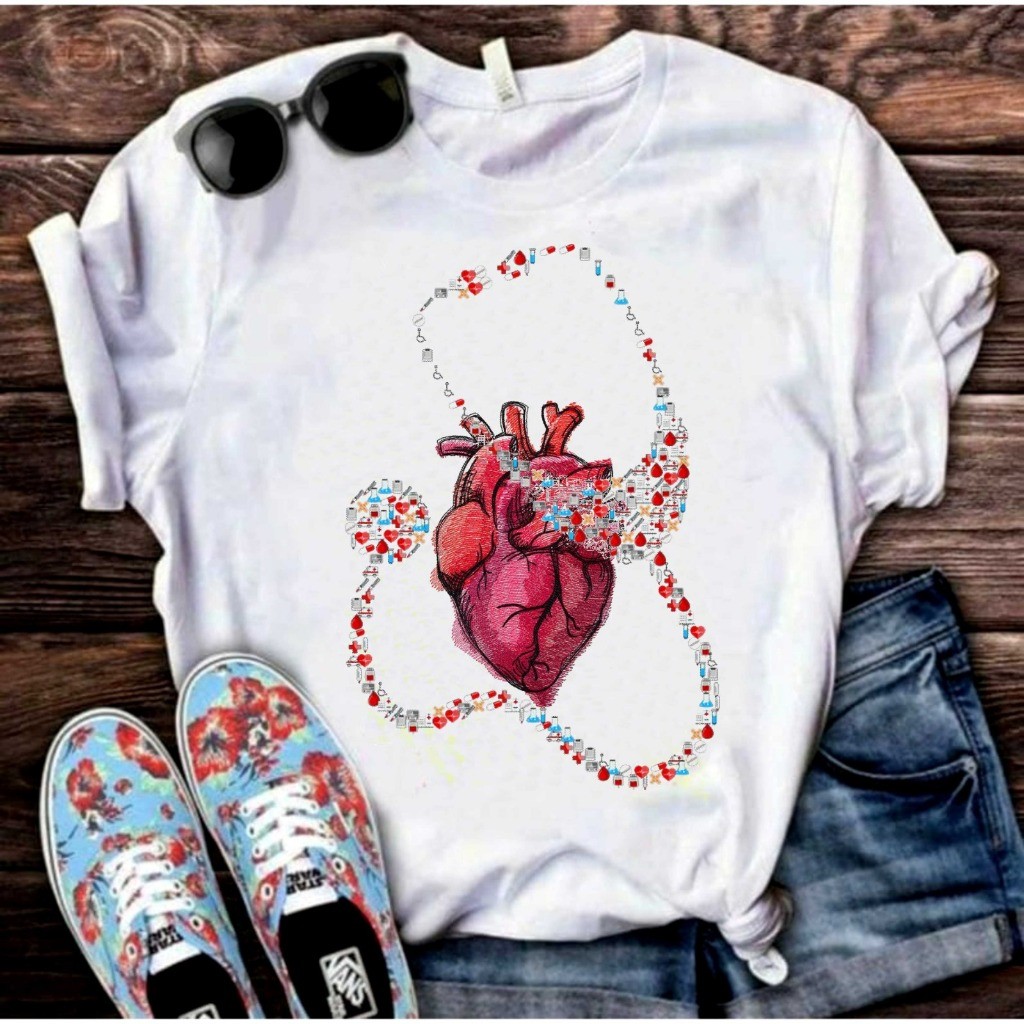 Camisa Tecnico de Enfermagem Enfermeira Enf Blusa 115 T-Shirt Camiseta  Blusa Feminina ou Masculina Unissex DR
